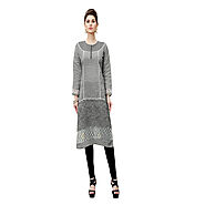 embroidery kurtis are so fashionable
