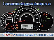 Ý nghĩa các đèn cảnh báo trên Taplo xe hơi | Nội thất Ô tô Dũng Vương