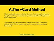 How to Create Electronic Business Card Through Gmail
