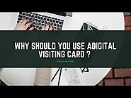 Why Digital Visiting Card is So Important For Your Business?