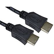 3MTR HDMI HI SPEED CABLE WITH ETHERNET - BLACK - B/Q 100 77HDMI-030 - Avestatek