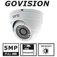 Govision 5MP White Dome Camera Wide 3.6mm Lens