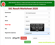SSC Result Marksheet 2020 All Boards | eboardresults.com – ResultMama.Com