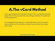 Gmail The Best Way to Create Electronic Business Card