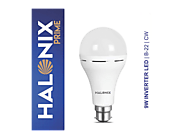 9W Halonix Inverter Bulb LED B22 For Emergency Lighting