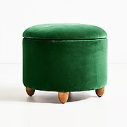 Buy Stool Pouffe Online | Ottoman Stools | Footstools Online in India