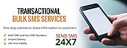 Low Cost Transactional Bulk SMS Service Provider