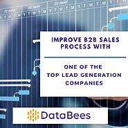 Improve B2B Sales Process With One of The Top Lead Generation Companies