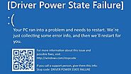 Fix Driver Power State Failure on Windows 10 with HP Laptop