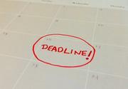 Set deadlines