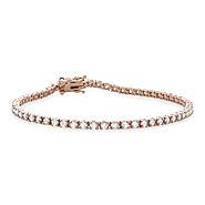 Round Diamond Tennis Bracelet | Bracelets | Sabrina