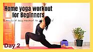 10-Minute Home yoga workout for beginners