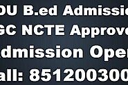 Bed Admission 2023-2024 for MDU, CRSU Kurukshetra – Medium