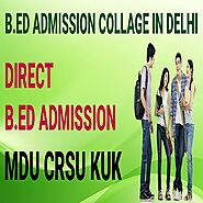 Maharshi Dayanand University — MDU B.ed Course Admission for Bachelor of education degree | by Bed Admission | Apr, 2...