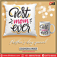 Mother's Day Special Personalized cushions & mugs. You want to surprise your mom with a gift which is something very ...