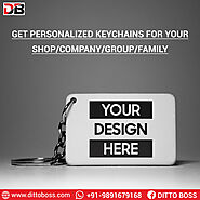 Get Personalized Keychains For Your Shop/Company/group/family. Promote your business rapidly using promotional keycha...