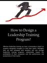 How to design a leadership training program?