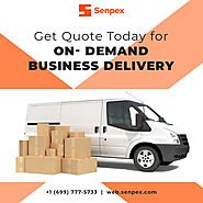 Get quote for today On demand business delivery