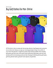 Buy golf clothes for men