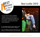 Digital Dash - Ted Rubin for the win for the Best Loafer 2012. ...