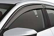 Car Door Visor for Maruti Suzuki Alto / Car Rain Visor/ Car Wind Visor/ Side Window Deflector (Set of 4)