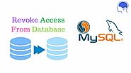 How To Revoke Access From User In MySQL CentOS 7