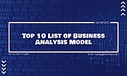 Top 10 List of Business Analysis Model