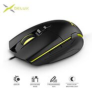 Delux M522 6400 DPI Gaming Mouse | Shop For Gamers