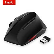 HAVIT MS55GT Vertical Optical Wireless Mouse | Shop For Gamers