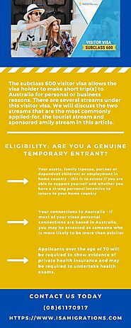 Insights About The Visitor Visa 600 Eligibility Points