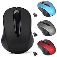 CARPRIE 2.4 GHz 2000 DPI Wireless Mouse 3 Keys | Shop For Gamers
