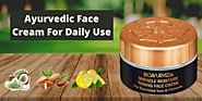 Ayurvedic Face Cream For Daily Use