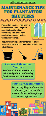 Maintenance Tips For Plantation Shutters