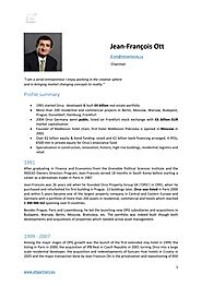 PPT - Biography of Jean-Francois Ott PowerPoint Presentation, free download - ID:9949305