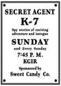 Secret Agent K7