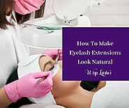 How To Make Eyelash Extensions Look Natural - Wisp Lashes