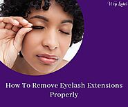 How To Remove Eyelash Extensions Properly - WISP LASHES