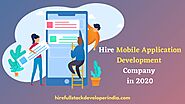 Cost to hire Mobile Application Development Company in 2020