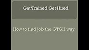 How to find Job in Canada: GTGH Way