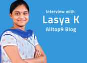 First Interview with Lasya K from alltop9 blog -
