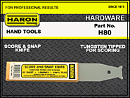 H80 HARON SCORE AND SNAP KNIFE
