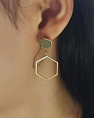 Women's Fashion Earrings - ilovegreenapple