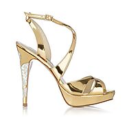 Gold Wedding Shoes – Freya Rose