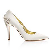 Ivory Block Heels