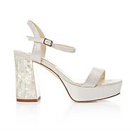 Mid Heel Wedding Shoes – Freya Rose