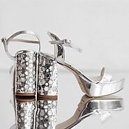 Silver Wedding Shoes – Freya Rose