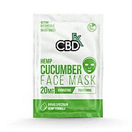 CBDFX Cucumber Face Mask 20mg