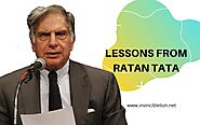 Lessons from Ratan Tata - Invincible Lion