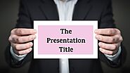Creating a Stunning Title Slide for Your Presentation | SharePresentation Blog