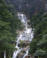 Enjoy scenic Ravana Falls